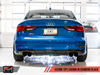 AWE Tuning 2015-2020 Audi 8V S3 SwitchPath Exhaust w/Diamond Black Tips 102mm | 3025-43072