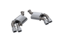 QTP 2016-2023 Chevrolet Camaro SS 6.2L 304SS Screamer Axle Back Exhaust w/4in Quad Tips