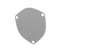 QTP 4in Bolt-On QTEC 3 Bolt Cover Plate