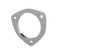 QTP 3in Weld-On QTEC 3 Bolt Flange