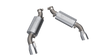 QTP 2016-2023 Chevrolet Camaro SS 6.2L 304SS AR3 Axle Back Exhaust w/4.5in Dual Tips