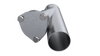 QTP 2.5in Weld-On QTEC Exhaust Cutout Y-Pipe