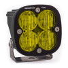 Baja Designs Squadron Pro Black Wide Cornering Pattern LED Light Pod - Amber - 490015