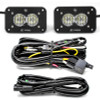 Baja Designs S2 Pro Wide Cornering Pair Flush Mount LED Light Pod Kit - 487807