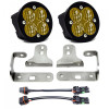 Baja Designs 2018+ Wrangler JL Rubicon Sport Fog Light Pocket Kit - Amber - 447722