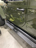 Go Rhino Dominator Xtreme D1 Side Steps - Textured Black - 2018-2023 Wrangler JLU / 392 4-Door (with Brackets) - D14506T