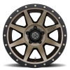 ICON Rebound Pro Bronze Wheel 17x8.5 | 5x114.3 BC (5x4.5) | +0 Offset - fits Ford Explorer ST 2020-2026, Toyota Tacoma 1995-2004, Toyota 4Runner 1996-2002, Nissan Xterra 1999-2004, Nissan Frontier 1998-2004, and 13 more