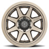 ICON Rebound Pro Bronze Wheel 17x8.5 | 5x114.3 BC (5x4.5) | +0 Offset - fits Ford Explorer ST 2020-2026, Toyota Tacoma 1995-2004, Toyota 4Runner 1996-2002, Nissan Xterra 1999-2004, Nissan Frontier 1998-2004, and 13 more