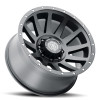 ICON Compression Satin Black Wheel 20x10 | 8x170 BC | -19 Offset - fits Ford F-250 Super Duty 1999-2026, Ford F-350 Super Duty SRW 1999-2026, Ford Excursion 2000-2005