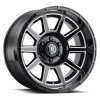 ICON Recoil Gloss Black Wheel 20x10 | 5x127 BC (5x5) | -24 Offset - fits Jeep Grand Cherokee SRT 2006-2021, Jeep Grand Cherokee Trackhawk 2018-2021, Dodge Durango SRT 2018-2026, Jeep Wrangler JL 2018-2026, Jeep Wrangler JK 2007-2018, and 10 more