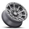 ICON Thrust Satin Black Wheel 17x8.5 | 5x150 BC | +25 Offset - fits Toyota Land Cruiser 1998-2021, Toyota Tundra 2000-2021, Toyota Sequoia 2001-2022, Lexus LX470 1998-2007, Lexus LX570 2008-2021