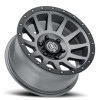 ICON Compression Titanium Wheel 18x9 | 5x127 BC (5x5) | -12 Offset - fits Jeep Grand Cherokee SRT 2006-2021, Jeep Grand Cherokee Trackhawk 2018-2021, Dodge Durango SRT 2018-2026, Jeep Wrangler JL 2018-2026, Jeep Wrangler JK 2007-2018, and 10 more