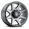 ICON Rebound Titanium Wheel 20x9 | 8x180 BC | +12 Offset - fits Chevrolet Silverado 2500HD 2011-2026, Chevrolet Silverado 3500HD SRW 2011-2026, GMC Sierra 2500HD 2011-2026, GMC Sierra 3500HD SRW 2011-2026