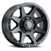 ICON Rebound Satin Black Wheel 20x9 | 8x180 BC | +12 Offset - fits Chevrolet Silverado 2500HD 2011-2026, Chevrolet Silverado 3500HD SRW 2011-2026, GMC Sierra 2500HD 2011-2026, GMC Sierra 3500HD SRW 2011-2026