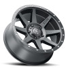 ICON Rebound Satin Black Wheel 20x9 | 6x135 BC | +16 Offset - fits Ford F-150 2004-2026, Ford F-150 Raptor 2010-2026, Ford Expedition 2003-2026, Lincoln Navigator 2003-2026, Lincoln Mark LT 2006-2014