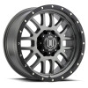 ICON Alpha Gunmetal Wheel 20x9 | 5x150 BC | +16 Offset - fits Toyota Land Cruiser 1998-2021, Toyota Tundra 2000-2021, Toyota Sequoia 2001-2022, Lexus LX470 1998-2007, Lexus LX570 2008-2021