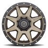 ICON Rebound Bronze Wheel 20x9 | 8x170 BC | +6 Offset - fits Ford F-250 Super Duty 1999-2026, Ford F-350 Super Duty SRW 1999-2026, Ford Excursion 2000-2005