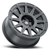 ICON Ricochet Satin Black Wheel 15x7 | 5x100 BC | +15 Offset - fits Subaru Crosstrek, Subaru Forester, Subaru Impreza, Subaru Legacy, Subaru Outback, and 6 more