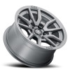 ICON Vector 5 Titanium Wheel 17x8.5 | 5x127 BC (5x5) | -6 Offset - fits Jeep Wrangler JL 2018-2026, Jeep Wrangler JK 2007-2018, Jeep Gladiator JT 2020-2026, Jeep Commander 2006-2010, Chevrolet C/K1500 2WD 1967-1998, and 7 more