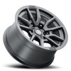 ICON Vector 5 Satin Black Wheel 17x8.5 | 5x127 BC (5x5) | -6 Offset - fits Jeep Wrangler JL 2018-2026, Jeep Wrangler JK 2007-2018, Jeep Gladiator JT 2020-2026, Jeep Commander 2006-2010, Chevrolet C/K1500 2WD 1967-1998, and 7 more