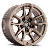 ICON Vector 5 Bronze Wheel 17x8.5 | 5x150 BC | +25 Offset - fits Toyota Land Cruiser 1998-2021, Toyota Tundra 2000-2021, Toyota Sequoia 2001-2022, Lexus LX470 1998-2007, Lexus LX570 2008-2021