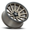 ICON Compression Bronze Wheel 20x10 | 5x127 BC (5x5) | -12 Offset - fits Jeep Grand Cherokee SRT 2006-2021, Jeep Grand Cherokee Trackhawk 2018-2021, Dodge Durango SRT 2018-2026, Jeep Wrangler JL 2018-2026, Jeep Wrangler JK 2007-2018, and 10 more