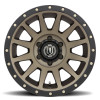 ICON Compression Bronze Wheel 17x8.5 | 6x139.7 BC (6x5.5) | +0 Offset - fits Chevrolet Silverado 1500 1999-2026, GMC Sierra 1500 1999-2026, Chevrolet Tahoe 1992-2026, Chevrolet Suburban 1992-2026, GMC Yukon 1992-2026, and 25 more