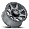 ICON Rebound HD Titanium Wheel 18x9 | 8x170 BC | +6 Offset - fits Ford F-250 Super Duty 1999-2026, Ford F-350 Super Duty SRW 1999-2026, Ford Excursion 2000-2005