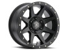 ICON Rebound Satin Black Wheel 18x9 | 6x139.7 BC (6x5.5) | +0 Offset - fits Chevrolet Silverado 1500 1999-2026, GMC Sierra 1500 1999-2026, Chevrolet Tahoe 1992-2026, Chevrolet Suburban 1992-2026, GMC Yukon 1992-2026, and 25 more