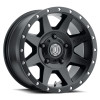 ICON Rebound Satin Black Wheel 18x9 | 5x150 BC | +25 Offset - fits Toyota Land Cruiser 1998-2021, Toyota Tundra 2000-2021, Toyota Sequoia 2001-2022, Lexus LX470 1998-2007, Lexus LX570 2008-2021