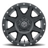 ICON Rebound Satin Black Wheel 18x9 | 5x150 BC | +25 Offset - fits Toyota Land Cruiser 1998-2021, Toyota Tundra 2000-2021, Toyota Sequoia 2001-2022, Lexus LX470 1998-2007, Lexus LX570 2008-2021