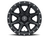 ICON Rebound Satin Black Wheel 17x8.5 product photo