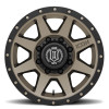 ICON Rebound Bronze Wheel 17x8.5 | 8x165.1 BC (8x6.5) | +13 Offset - fits Ram 2500 1994-2026, Ram 3500 SRW 1994-2026, Chevrolet Silverado 2500 (pre-2011), Chevrolet Silverado 3500 (pre-2011), GMC Sierra 2500 (pre-2011), and 6 more