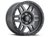ICON Six Speed Titanium Wheel 17x8.5 | 5x150 BC | +25 Offset - fits Toyota Land Cruiser 1998-2021, Toyota Tundra 2000-2021, Toyota Sequoia 2001-2022, Lexus LX470 1998-2007, Lexus LX570 2008-2021