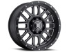 ICON Alpha Satin Black Wheel 20x9 | 8x165.1 BC (8x6.5) | +19 Offset - fits Ram 2500 1994-2026, Ram 3500 SRW 1994-2026, Chevrolet Silverado 2500 (pre-2011), Chevrolet Silverado 3500 (pre-2011), GMC Sierra 2500 (pre-2011), and 6 more