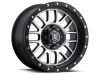 ICON Alpha 17x8.5 6x5.5 0mm Offset 4.75in BS 106.1mm Bore Satin Black/Machined Wheel - 1217858347MB