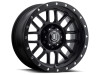 ICON Alpha Satin Black Wheel 17x8.5 | 5x127 BC (5x5) | +0 Offset - fits Jeep Wrangler JL 2018-2026, Jeep Wrangler JK 2007-2018, Jeep Gladiator JT 2020-2026, Jeep Commander 2006-2010, Chevrolet C/K1500 2WD 1967-1998, and 7 more