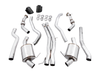AWE Tuning Audi B9 2018-2026 RS 5 Sportback Touring Edition Exhaust-Non Resonated- Diamond Black RS Style Tips | 3015-33114