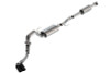 Borla 2021-2024 F-150 3.3L CC SB EC STB XL/XLT/LARIAT/KR/PLNM/LTD 3/2.25 DSE Cat-Back ATAK Black CHR Tips