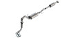 Borla 2021-2024 F-150 3.3L CC SB EC STB XL/XLT/LARIAT/KR/PLNM/LTD 3/2.25 DSE Cat-Back S-Type Chrome Tips