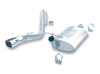 Borla 91-95 Jeep Wrangler YJ 4.0L 6cyl 4WD 2Dr SS Single Rigth Rear Exit Cat-Back Exhaust
