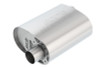 Borla CrateMuffler Ford Coyote 2.5 inch Offset/Offset 12in x 6in x 10.34in S-Type Oval Muffler