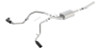 Borla 14-18 GMC Sierra 1500 5.3L Reg Cab 78.8in Bed 2.75 to 2.25in S-Type Catback (Black Chrome Tip)