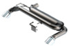 Borla 21-22 Ford Bronco 2.3L 4WD Touring Axle Back Exhaust w/ Bright Chrome Tips