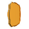 KC HiLiTES FLEX ERA 4 Light Shield Hard Cover (ea) - Amber - 5327