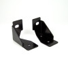 KC HiLiTES 07-18 Jeep JK Windshield Side Mount Light Bracket Set (Pair) - Black - 7317