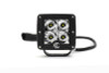 KC HiLiTES C-Series 3in. C3 LED Light 12w Spot Beam (Pair Pack System) - Black - 330