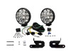 KC HiLiTES Jeep JL/JT A-Pillar Mount Light Kit w/Apollo Pro Halogen Lights 100w Spot Beam - Black - 97113