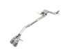 AWE Tuning 2009-2014 Volkswagen Jetta Mk6 1.4T Track Edition Exhaust | Chrome Silver Tips | 3020-22032
