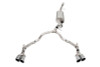 Corsa 2021-2026 Chevrolet Suburban/GMC Yukon XL 5.3L 4WD Dual Rear 3in - 2.75in CatBack DW 4in Pol Tips